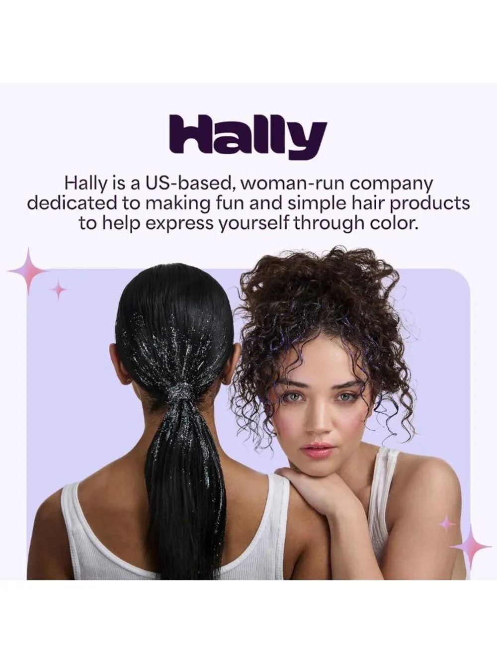 240 Stick-On Hair Gems Kit with Stamper Tool | Easy Apply, Hair-Safe Sparkle for